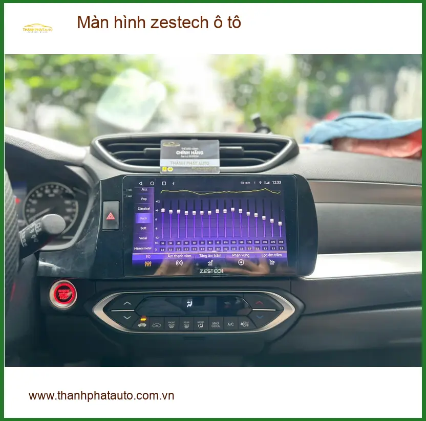 Anh Khải lắp màn hình Zestech ô tô cho Hyundai Accent tại Quận Thủ Đức