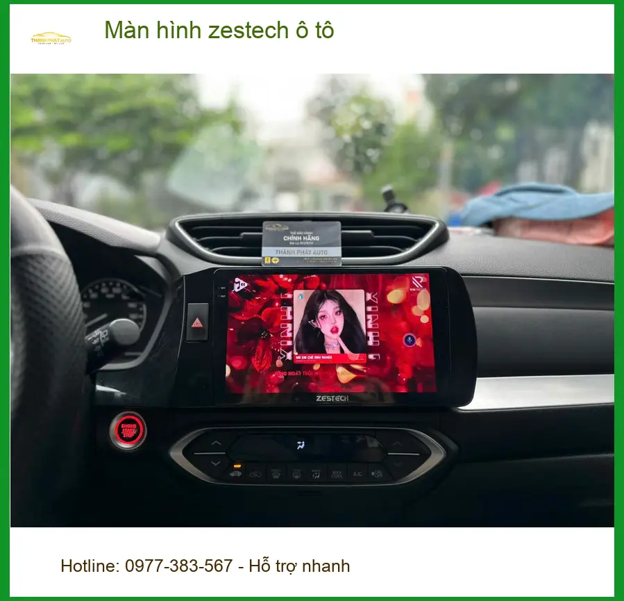 Anh Khải lắp màn hình Zestech ô tô cho Hyundai Accent tại Quận Thủ Đức ảnh thực tế 2