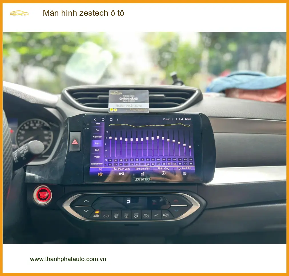 Anh Minh lắp màn hình Zestech ô tô cho Mazda CX-5 tại Bình Chánh