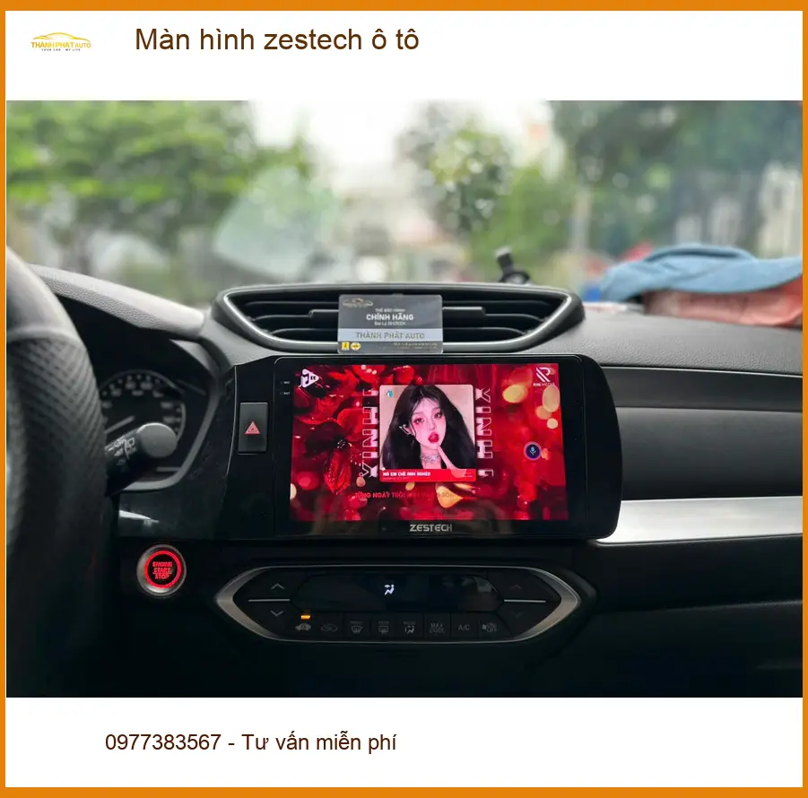 Anh Minh lắp màn hình Zestech ô tô cho Mazda CX-5 tại Bình Chánh ảnh thực tế 2