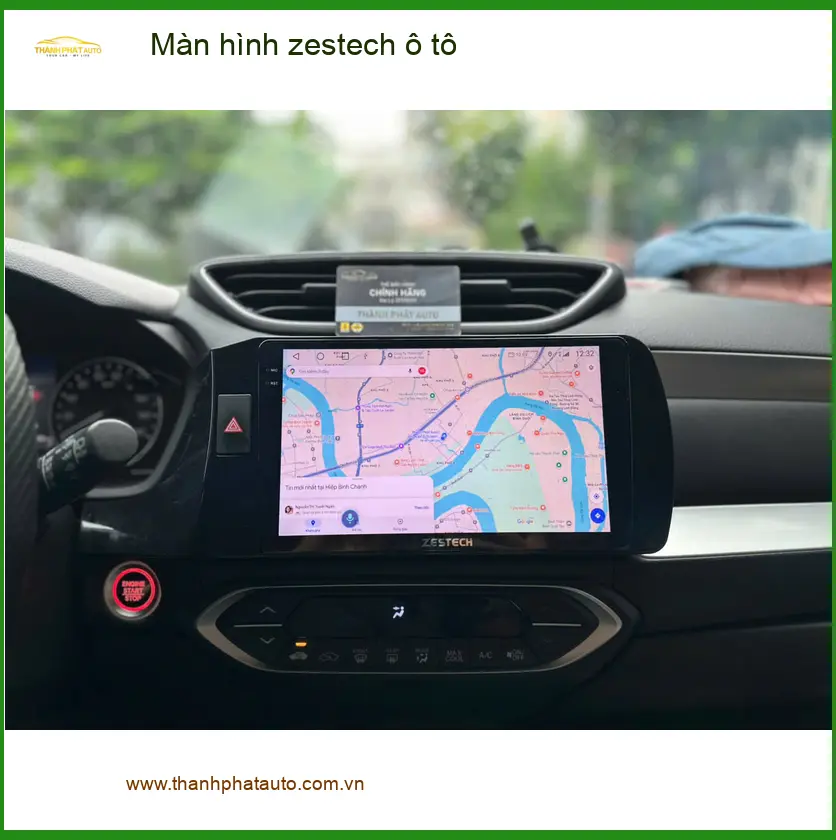 Anh Minh lắp màn hình Zestech ô tô cho Mazda CX-5 tại Bình Chánh ảnh thực tế 4