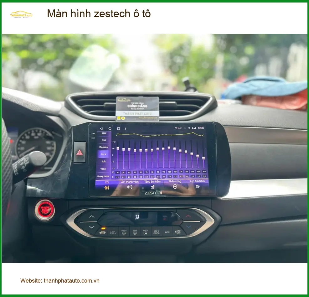 Anh Tùng nâng cấp màn hình Zestech ô tô Hyundai Santa Fe tại Quận 5 để giải trí tốt hơn ảnh thực tế 3