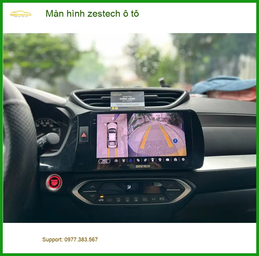 Anh Tùng nâng cấp màn hình Zestech ô tô Hyundai Santa Fe tại Quận 5 để giải trí tốt hơn ảnh thực tế 4