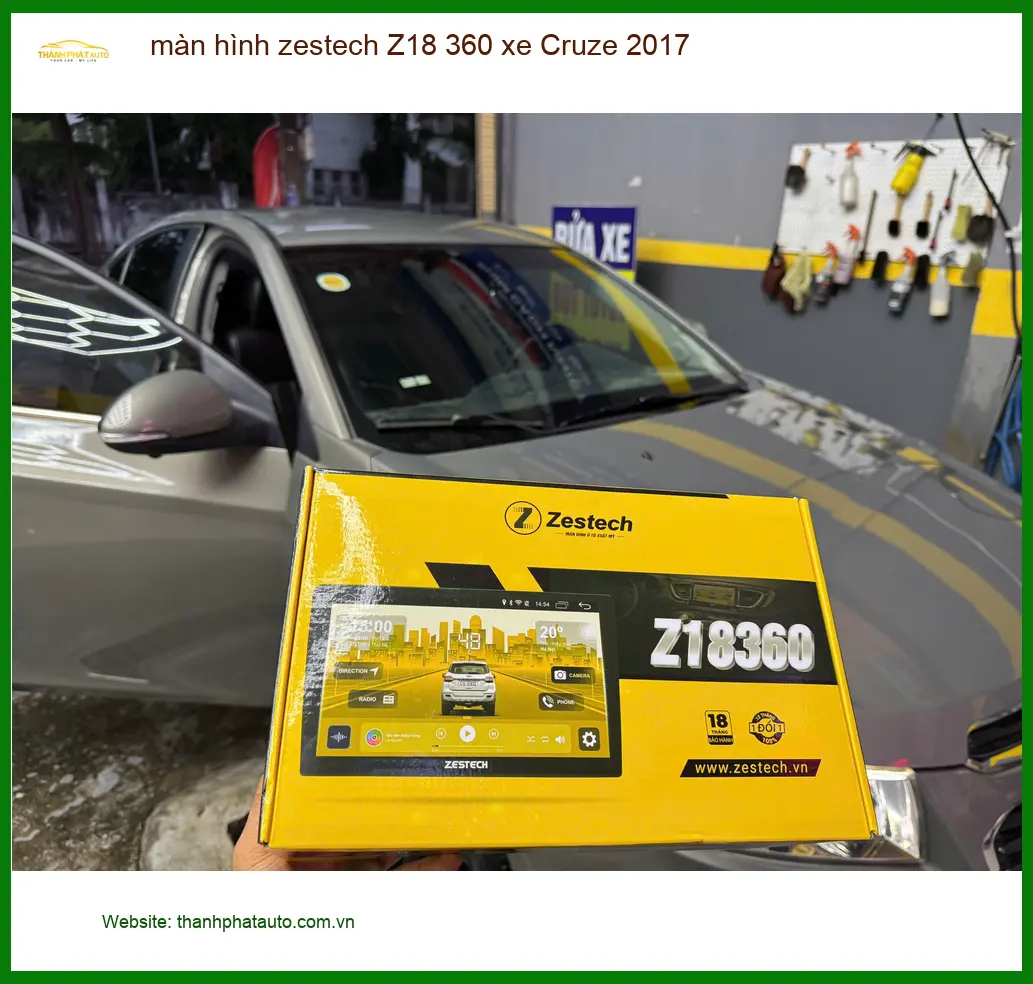 Bác Tùng nâng cấp màn hình Zestech Z18 360 cho Cruze 2017 tại Quận 5. ảnh thực tế 2