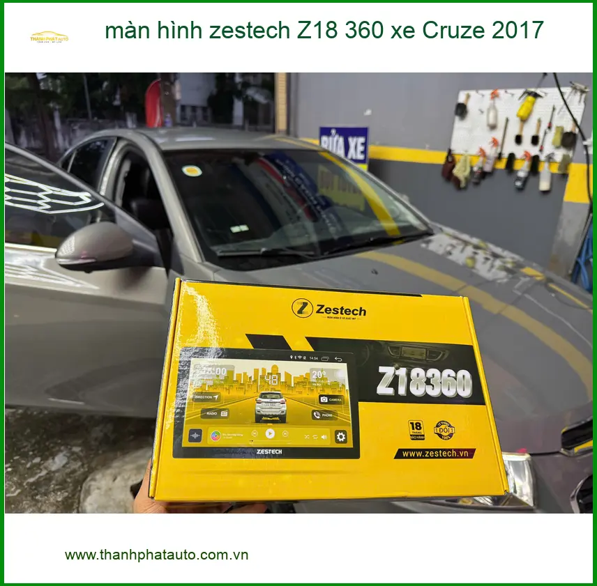 Anh Khải nâng cấp màn hình Zestech Z18 360 cho xe Cruze 2017 tại Quận 6 ảnh thực tế 3
