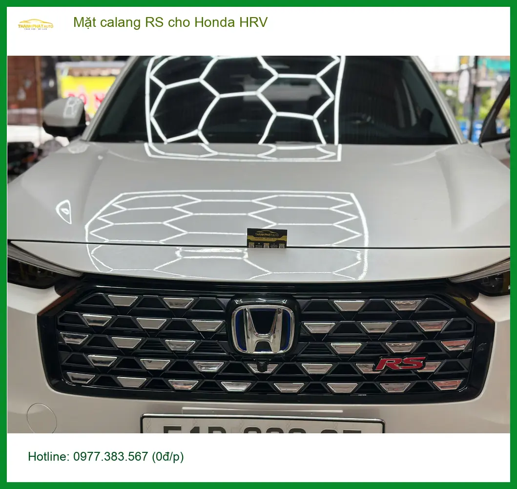 Anh Tùng độ Mặt calang RS cho Honda HRV tại Quận 12 để xe trông thể thao hơn