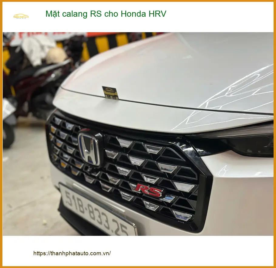 Anh Khải độ Mặt calang RS cho Honda HRV tại Thủ Đức để xe trông thể thao hơn