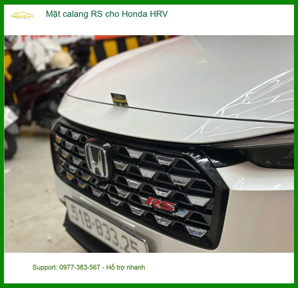 Anh Tùng độ Mặt calang RS cho Honda HRV tại Quận 12 để xe trông thể thao hơn ảnh thực tế 2