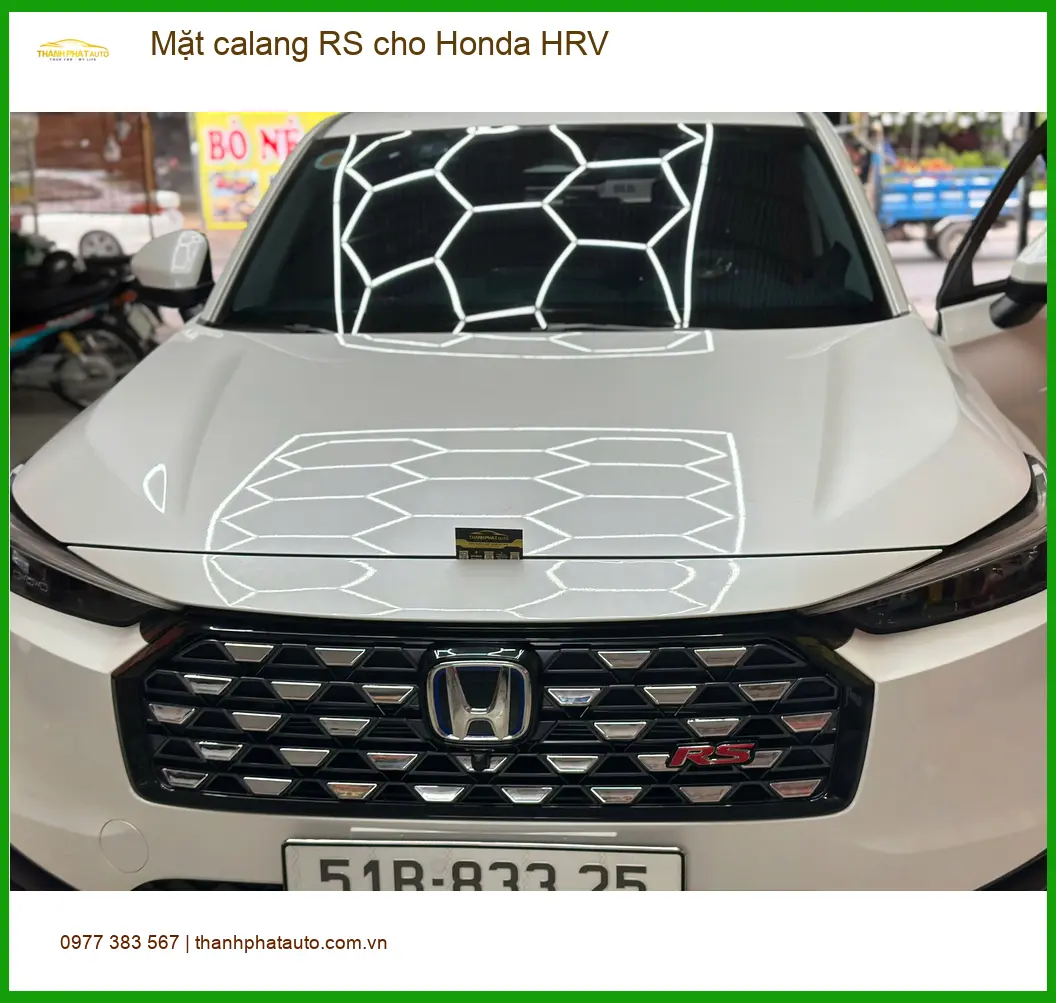 Anh Tùng độ Mặt calang RS cho Honda HRV tại Quận 12 để xe trông thể thao hơn ảnh thực tế 4