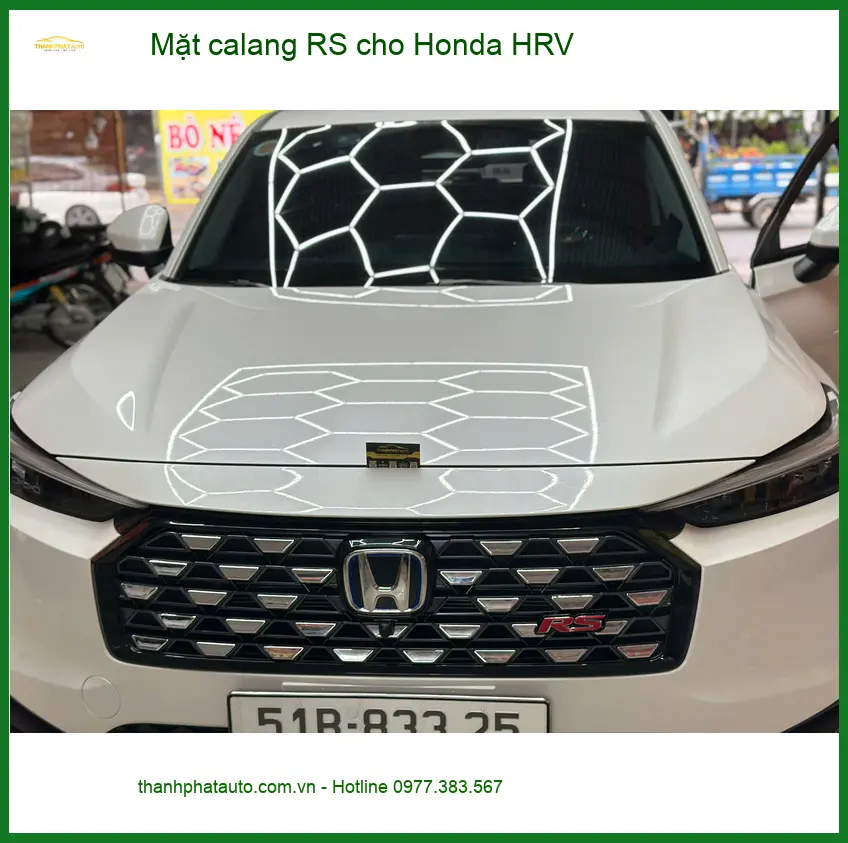 Anh Tuấn Kiệt lắp mặt calang RS cho Honda HRV tại Quận Tân Phú để thay đổi diện mạo xe ảnh thực tế 2