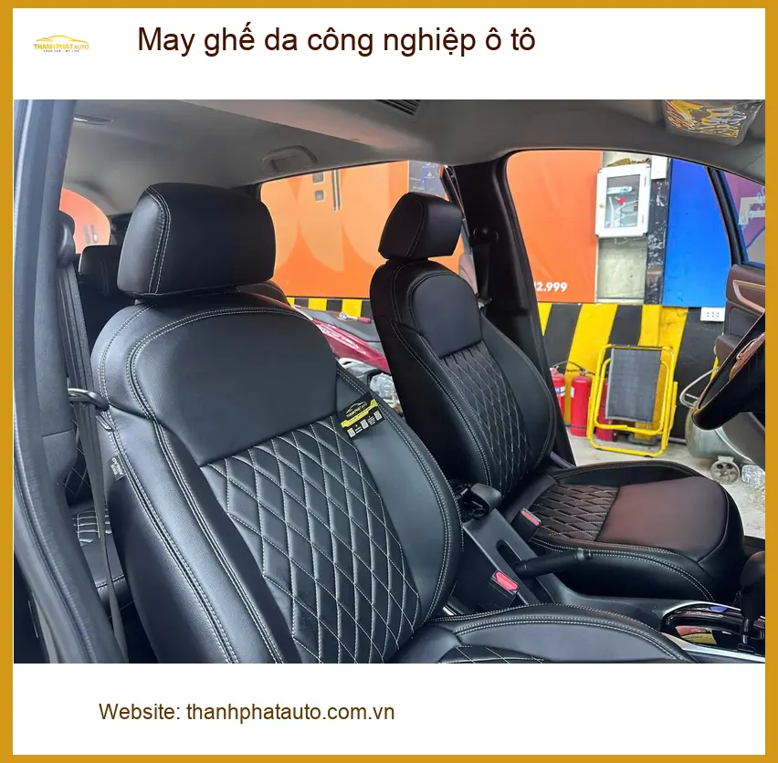 Anh Trung bọc ghế da công nghiệp cho Mazda CX5 tại Quận Tân Phú ảnh thực tế 3