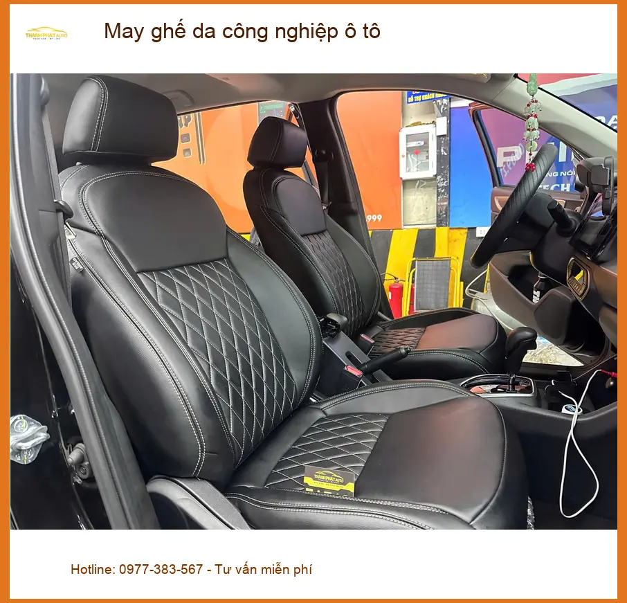 Anh Trung bọc ghế da công nghiệp cho Mazda CX5 tại Quận Tân Phú ảnh thực tế 4