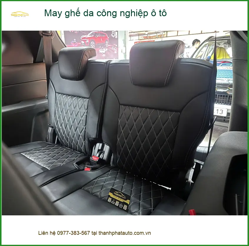 Anh Trung bọc ghế da công nghiệp cho Mazda CX5 tại Quận Tân Phú ảnh thực tế 5