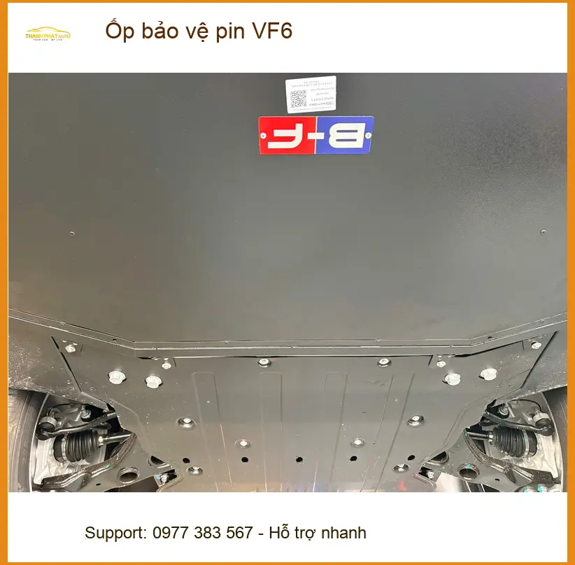 Anh Bảo lắp ốp bảo vệ pin VF6 tại Cần Giờ để tăng độ bền cho xe điện ảnh thực tế 4
