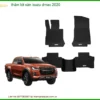 Thảm Lót Sàn Isuzu Dmax 2020 - Trung Tâm Lắp Đặt Chính Hãng Giá Tốt TPHCM