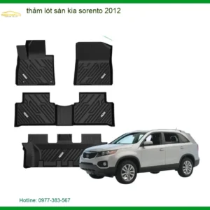 Thảm Lót Sàn Kia Sorento 2012 - Trung Tâm Lắp Đặt Uy Tín TPHCM