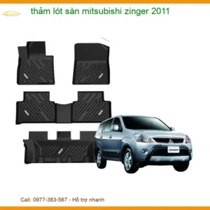 Thảm Lót Sàn Mitsubishi Zinger 2011 - Địa Chỉ Lắp Đặt Uy Tín TPHCM
