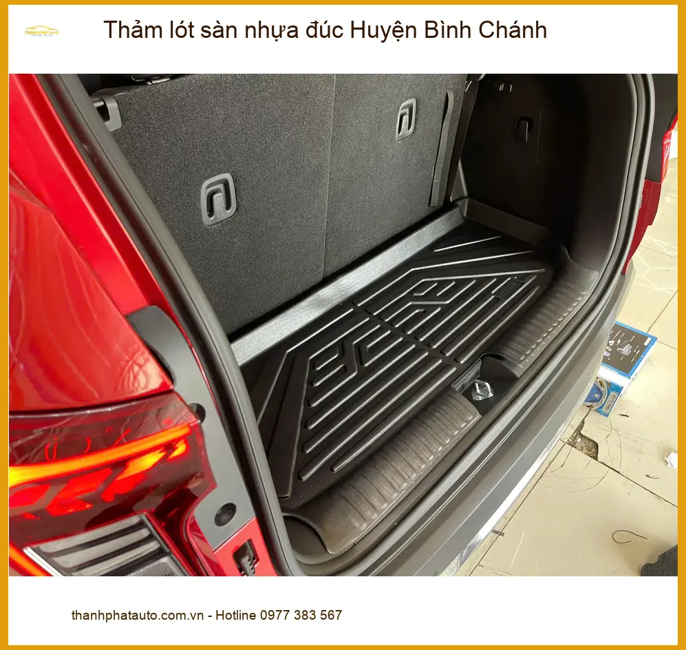 Địa Chỉ Lắp Thảm Lót Sàn Ô Tô lót sàn nhựa đúc Huyện Bình Chánh - Giá Tốt TPHCM