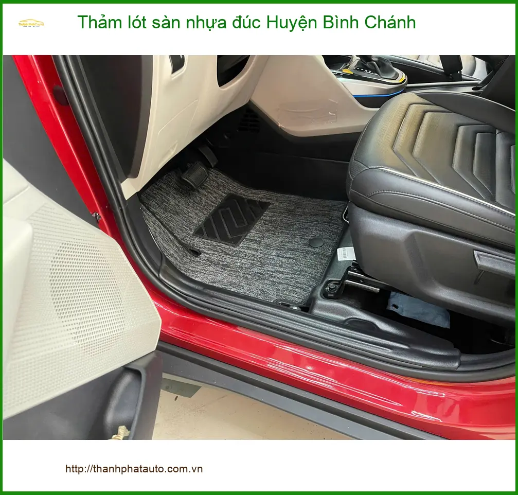 Địa Chỉ Lắp Thảm Lót Sàn Ô Tô lót sàn nhựa đúc Huyện Bình Chánh - Giá Tốt TPHCM ảnh thực tế 3