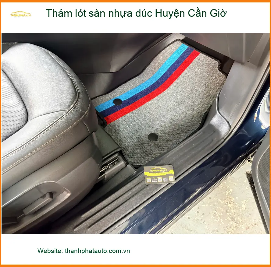 Nơi Thảm Lót Sàn Ô Tô lót sàn nhựa đúc Huyện Cần Giờ - Giá Tốt TPHCM