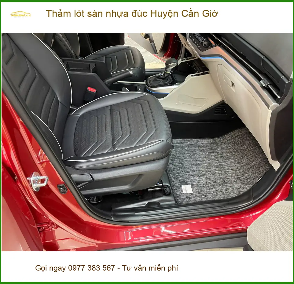 Nơi Thảm Lót Sàn Ô Tô lót sàn nhựa đúc Huyện Cần Giờ - Giá Tốt TPHCM ảnh thực tế 2
