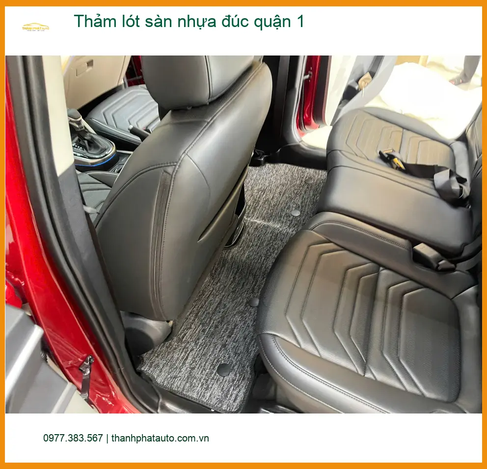 Địa Chỉ Lắp Thảm Lót Sàn Ô Tô lót sàn nhựa đúc quận 1 - Giá Tốt TPHCM ảnh thực tế 2