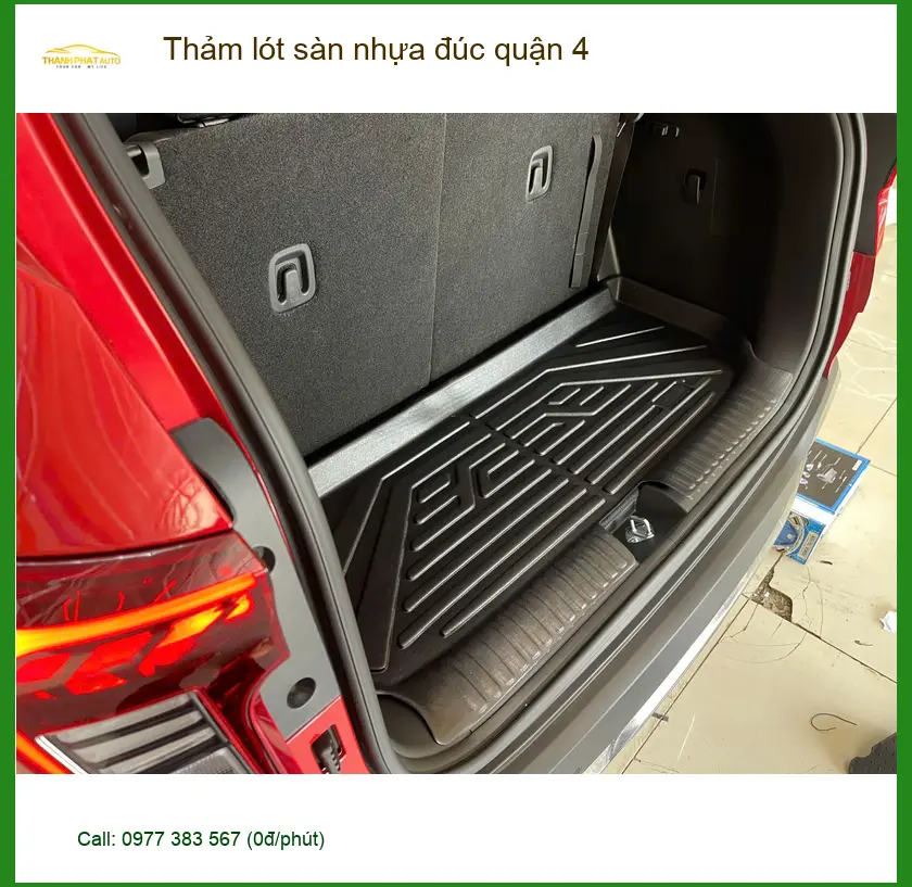 Cửa Hàng Lắp Đặt Thảm Lót Sàn Ô Tô nhựa đúc quận 4 - Thi Công Chuyên Nghiệp ảnh thực tế 3