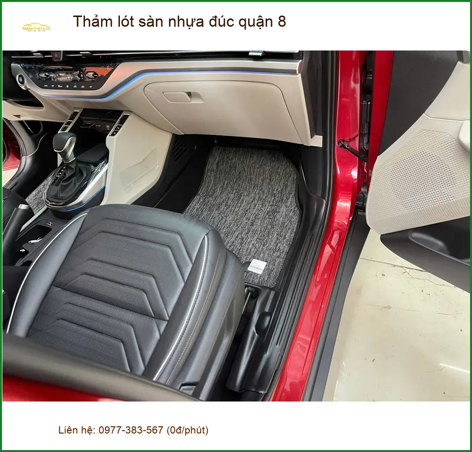 Cửa Hàng Lắp Thảm Lót Sàn Ô Tô lót sàn nhựa đúc quận 8 - Giá Tốt TPHCM