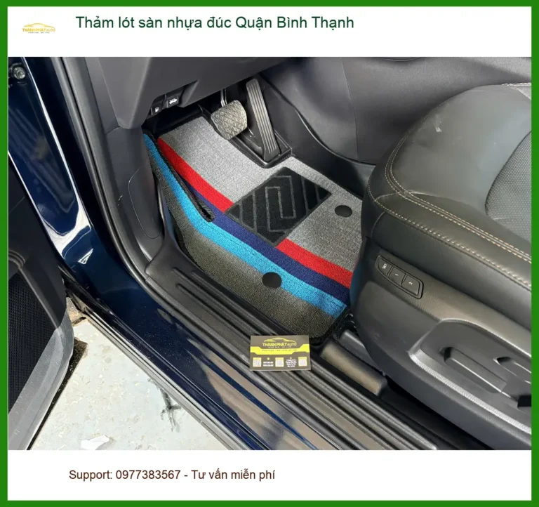 Địa Chỉ Lắp Thảm Lót Sàn Ô Tô Tại Quận Bình Thạnh - Giá Tốt TPHCM
