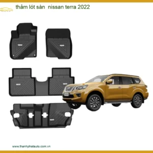 Thảm Lót Sàn Nissan Terra 2022 - Trung Tâm Lắp Đặt Chính Hãng TPHCM