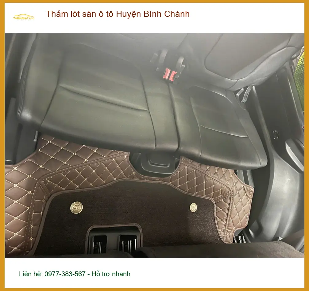 Địa Chỉ Lắp Thảm Lót Sàn Ô Tô Huyện Bình Chánh - Lắp Đặt Uy Tín TPHCM