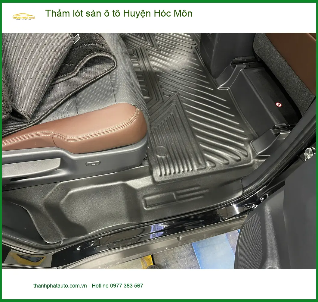 Nơi Lắp Thảm Lót Sàn Ô Tô lót sàn ô tô Huyện Hóc Môn - Giá Tốt TPHCM ảnh thực tế 2