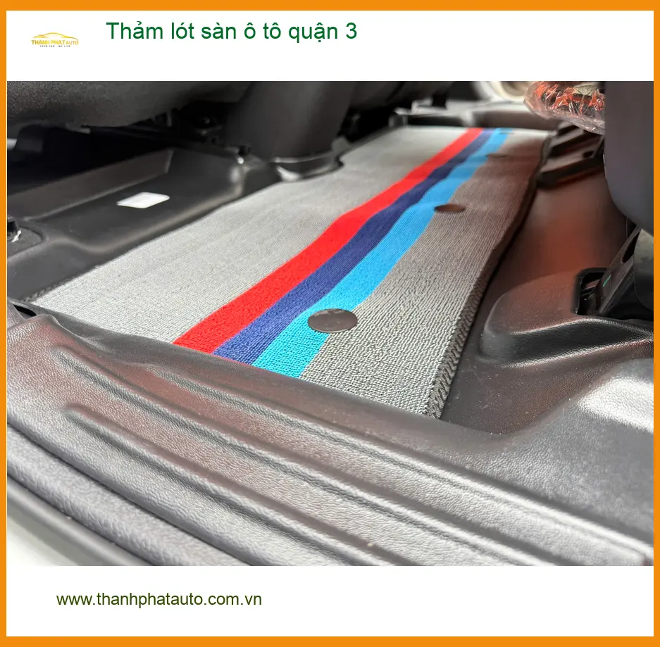 Địa Chỉ May Thảm Lót Sàn Ô Tô lót sàn ô tô quận 3 - Lắp Đặt Uy Tín TPHCM ảnh thực tế 2