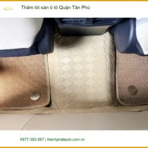 Địa Chỉ May Thảm Lót Sàn Ô Tô lót sàn ô tô Quận Tân Phú - Giá Tốt TPHCM