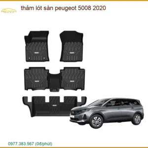 Thảm Lót Sàn Peugeot 5008 2020 - Nơi Gắn Thảm Sàn Ô Tô Cao Cấp TPHCM