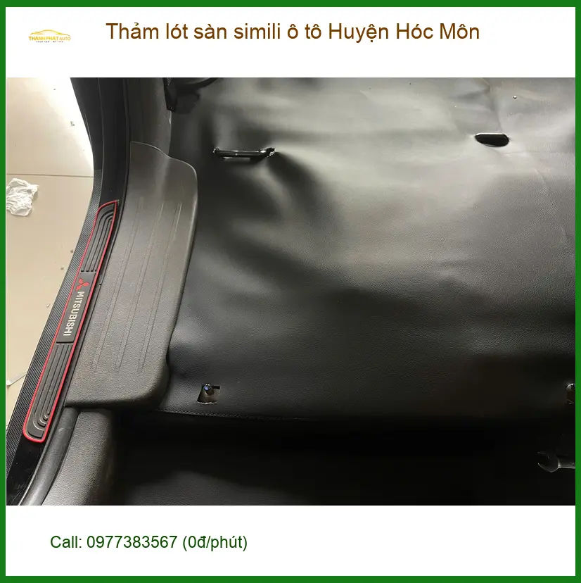 Địa Chỉ May Thảm Lót Sàn Simili Ô Tô Huyện Hóc Môn - Giá Tốt TPHCM ảnh thực tế 2