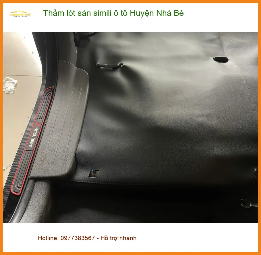 Nơi May Thảm Lót Sàn Ô Tô lót sàn simili ô tô Huyện Nhà Bè - Giá Tốt TPHCM
