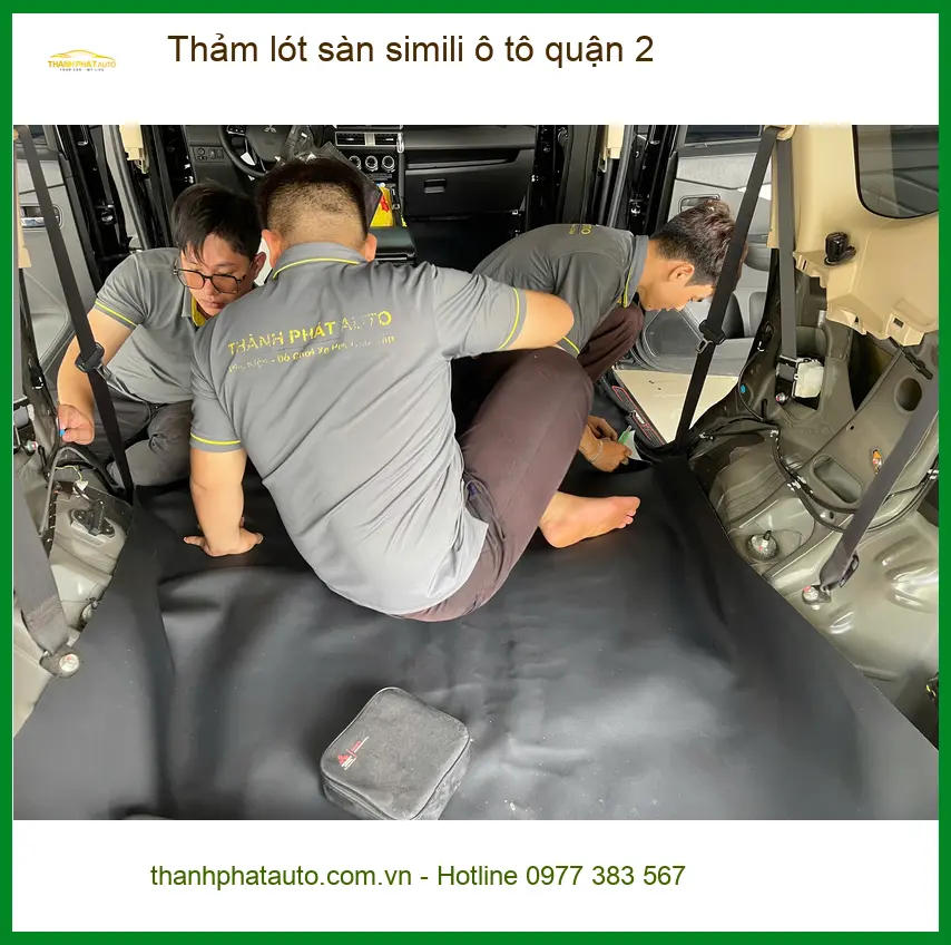 Địa Chỉ May Thảm Lót Sàn Ô Tô lót sàn simili ô tô quận 2 - Giá Tốt TPHCM