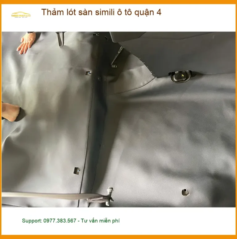 Địa Chỉ May Thảm Lót Sàn Ô Tô lót sàn simili ô tô quận 4 - Giá Tốt TPHCM
