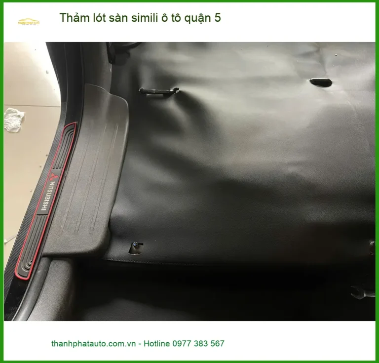 Trung Tâm May Thảm Lót Sàn Ô Tô lót sàn simili ô tô quận 5 - Giá Tốt TPHCM
