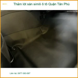 Địa Chỉ May Thảm Lót Sàn Ô Tô lót sàn simili ô tô Quận Tân Phú - Giá Tốt TPHCM - Ảnh 2