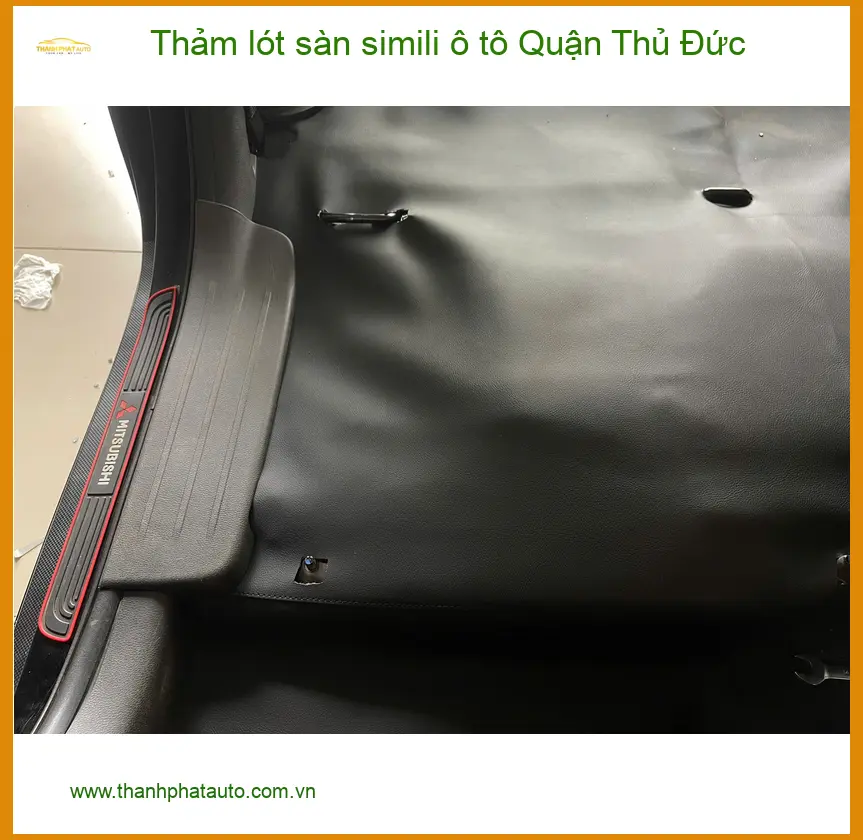 Nơi May Thảm Lót Sàn Ô Tô lót sàn simili ô tô Quận Thủ Đức - Giá Tốt TPHCM ảnh thực tế 2