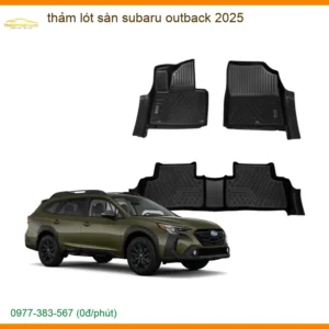 Thảm Lót Sàn Ô Tô Cao Cấp Subaru Outback - Trung Tâm Gắn Chính Hãng TPHCM