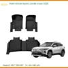 Thảm Lót Sàn Toyota Corolla Cross 2025 - Địa Chỉ Gắn Uy Tín TPHCM