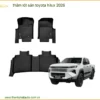Thảm lót sàn Toyota Hilux 2026 - Trung Tâm Lắp Đặt Thảm Cao Cấp TPHCM