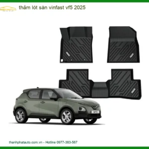 Thảm Lót Sàn Vinfast VF5 2025 - Trung Tâm Lắp Đặt Thảm Sàn Uy Tín TPHCM