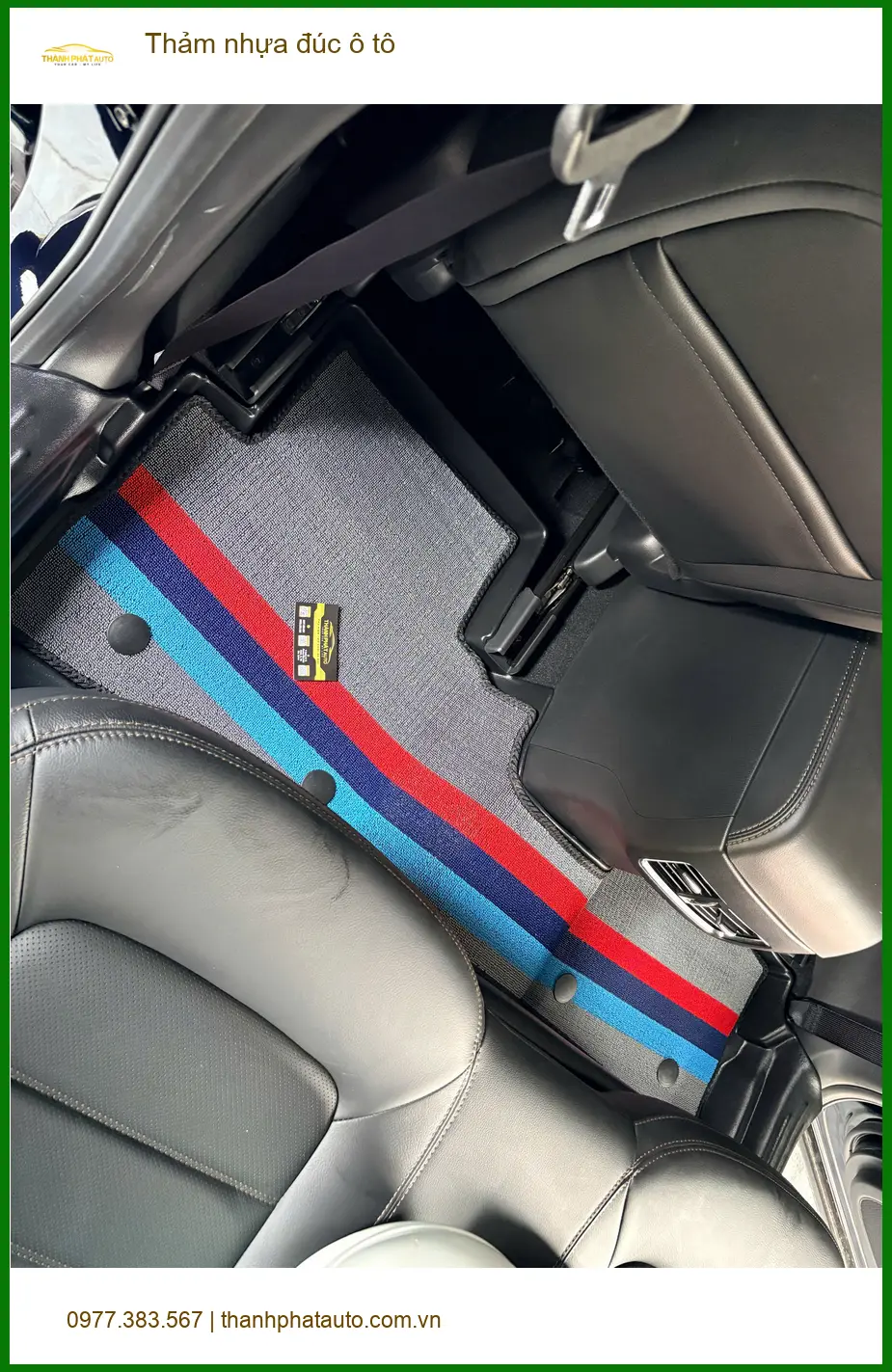 Chị Thảo lắp thảm nhựa đúc ô tô Hyundai Accent tại Hóc Môn để dễ dàng vệ sinh ảnh thực tế 4