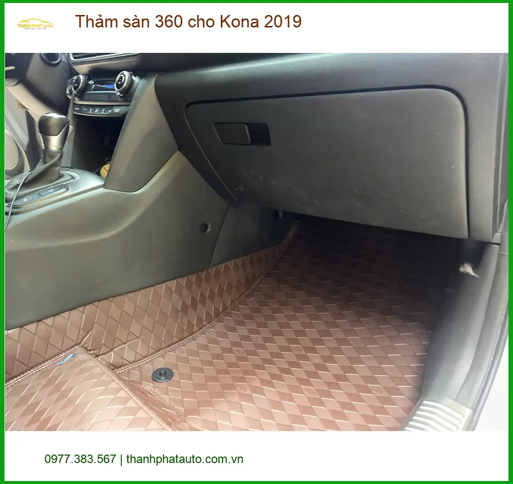 Cô Hồng thay thảm sàn 360 cho Kona 2019 tại Quận 12 chống bụi bẩn hiệu quả ảnh thực tế 2