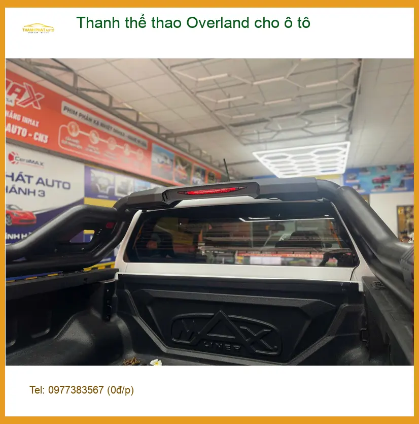 Anh Quang lắp Thanh thể thao Overland cho Ford Ranger tại Quận Thủ Đức ảnh thực tế 2