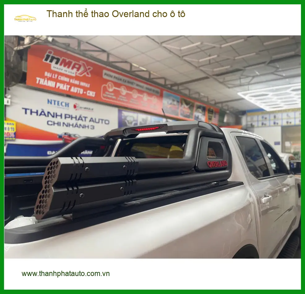 Anh Long lắp Thanh thể thao Overland chính hãng cho Ranger tại Cần Giờ ảnh thực tế 2